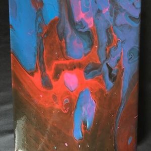 8x10 Acrylic pour art